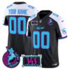 Dolphins Dan the Man Record Breaker Patch Vapor Limited Custom Jersey – All Stitched – Black Alternate Jersey