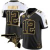 Buccaneers Florida Patch Vapor Gold Jersey – All Stitched – Alternate – Tom Brady Jersey