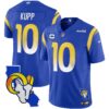 Rams California Patch Vapor Limited Jersey – All Stitched – Royal – Cooper Kupp Jersey