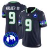 Seahawks 2024 Seattle City Patch Vapor Limited Jersey – All Stitched – Navy – Walker III Jersey