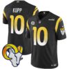 Rams Vapor Limited Jersey V2 – All Stitched – Black – Cooper Kupp Jersey