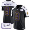 Vikings Vapor Limited Player 2024 Jersey TLA – All Stitched – Black Alternate – J.J. McCarthy Jersey