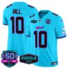 Dolphins Miami Vice Vapor Limited Jersey V4 – All Stitched – Aqua – Tyreek Hill Jersey