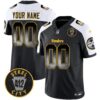 Steelers Arch Smoke 412 Patch Vapor Limited Custom Jersey – All Stitched – Alternate Jersey
