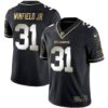 Buccaneers Gold Vapor Jersey – All Stitched – Black Limited – Antoine Winfield Jr. Jersey