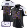 Vikings Vapor Limited Player 2024 Jersey TLA – All Stitched – Black Alternate – Randy Moss Jersey