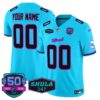 Dolphins Miami Vice Vapor Limited Custom Jersey V4 – All Stitched – Aqua Jersey