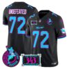 Dolphins Dan the Man Record Breaker Patch Vapor Limited Jersey – All Stitched – Black – Undefeated Jersey
