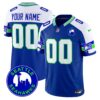 Seahawks 2024 Seattle City Patch Vapor Limited Custom Jersey – All Stitched – Royal Alternate Jersey