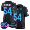 Dolphins Miami Vice Vapor Limited Jersey V4 – All Stitched – Black – Zach Thomas Jersey