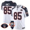 Bears Throwback Illinois Patch Vapor Jersey – All Stitched – Inverted – Cole Kmet Jersey