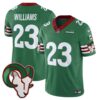 Rams Mexico Vapor Limited Jersey – All Stitched – Green – Kyren Williams Jersey