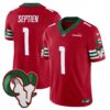 Rams Mexico Vapor Limited Jersey – All Stitched – Red – Rafael Septien Jersey