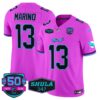 Dolphins Miami Vice Vapor Limited Jersey V4 – All Stitched – Pink – Dan Marino Jersey