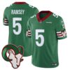 Rams Mexico Vapor Limited Jersey – All Stitched – Green – Jalen Ramsey Jersey