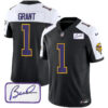 Vikings Vapor Limited Player 2024 Jersey TLA – All Stitched – Black Alternate – Bud Grant Jersey
