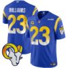 Rams Vapor Limited Jersey V2 – All Stitched – Royal – Kyren Williams Jersey