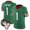 Rams Mexico Vapor Limited Jersey – All Stitched – Green – Rafael Septien Jersey