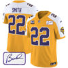 Vikings Vapor Limited Player 2024 Jersey TLA – All Stitched – Gold Alternate – Harrison Smith Jersey