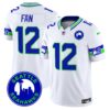 Seahawks 2024 Seattle City Patch Vapor Limited Jersey – All Stitched – White – 12Th Fan Jersey