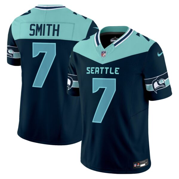 Seahawks Seattle City Vapor Limited Jersey – All Stitched – Alternate – Geno Smith Jersey