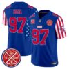 49ers American Style Vapor Limited Jersey – All Stitched – Royal – Nick Bosa Jersey