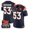Denver Broncos 3-Time Champions Patch Vapor Limited Jersey – All Stitched – Navy – Randy Gradishar Jersey