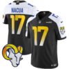 Rams Vapor Limited Jersey V2 – All Stitched – Black Alternate – Puka Nacua Jersey