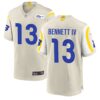 Stetson Bennett Los Angeles Rams Jersey – All Stitched – Men – Bone Jersey