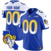 Rams California Patch Vapor Limited Custom Jersey – All Stitched – Royal Alternate Jersey