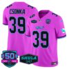 Dolphins Miami Vice Vapor Limited Jersey V4 – All Stitched – Pink – Larry Csonka Jersey