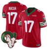 Rams Mexico Vapor Limited Jersey – All Stitched – Red – Puka Nacua Jersey