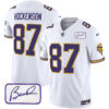 Vikings Vapor Limited Player 2024 Jersey TLA – All Stitched – White – T.J. Hockenson Jersey