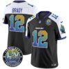 Buccaneers Tampa City Super Bowl LIV Patch Vapor Limited Jersey – All Stitched – Alternate – Tom Brady Jersey