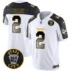 Steelers Arch Smoke 412 Patch Vapor Limited Jersey – All Stitched – Inverted – Justin Fields Jersey
