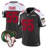 Rams Mexico Vapor Limited Jersey – All Stitched – Black Alternate – Tom Fears Jersey