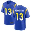 Stetson Bennett Los Angeles Rams Jersey – All Stitched – Men – Royal Jersey