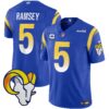 Rams Vapor Limited Jersey V2 – All Stitched – Royal – Jalen Ramsey Jersey
