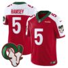 Rams Mexico Vapor Limited Jersey – All Stitched – Red Alternate – Jalen Ramsey Jersey