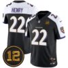 Ravens Jacoby Jones Patch Vapor Limited Jersey – All Stitched – Black Alternate – Derrick Henry Jersey