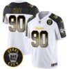 Steelers Arch Smoke 412 Patch Vapor Limited Jersey – All Stitched – Inverted – T. J. Watt Jersey
