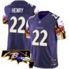 Ravens Maryland Flag Vapor Limited Jersey V2 – All Stitched – Purple – Derrick Henry Jersey