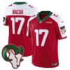 Rams Mexico Vapor Limited Jersey – All Stitched – Red Alternate – Puka Nacua Jersey