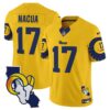 Rams Special Vapor Limited Jersey V2 – All Stitched – Gold – Puka Nacua Jersey