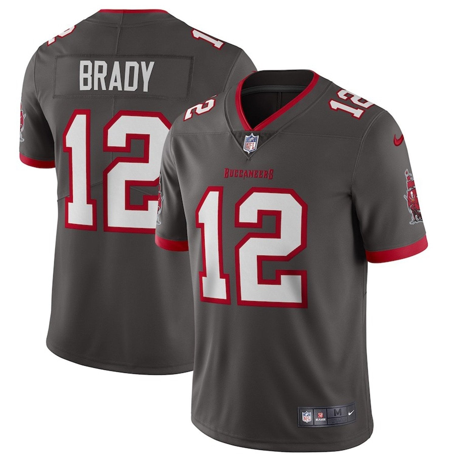 Buccaneers Tom Brady Limited Jersey – All Stitched – Pewter Jersey