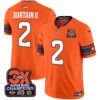 Denver Broncos 3x Patch Colorado Flag Vapor Limited Jersey – All Stitched – Orange – Patrick Surtain II Jersey