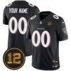 Ravens Jacoby Jones Patch Vapor Limited Custom Jersey – All Stitched – Black Jersey