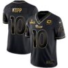 Los Angeles Rams Super Bowl LVI Black Gold Jersey – All Stitched – Black Gold – Cooper Kupp Jersey