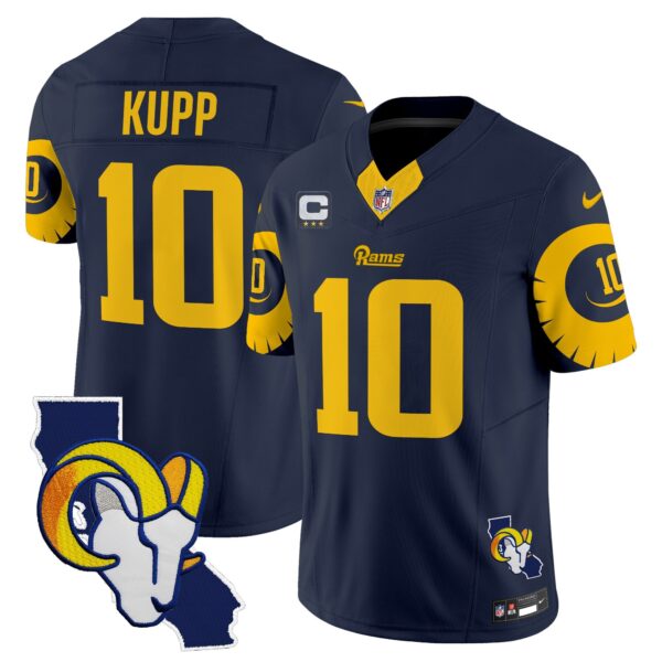 Rams Special Vapor Limited Jersey V2 – All Stitched – Navy – Cooper Kupp Jersey