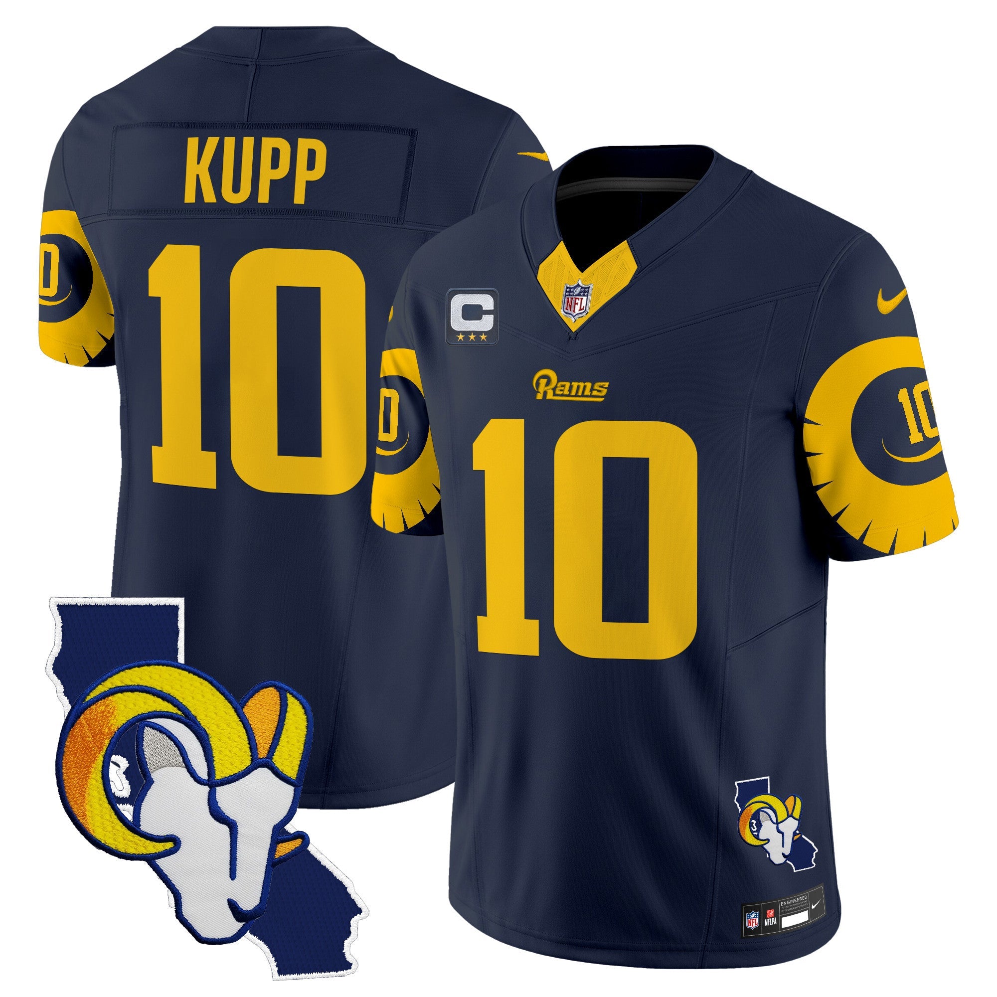 Rams Special Vapor Limited Jersey V2 – All Stitched – Navy – Cooper Kupp Jersey